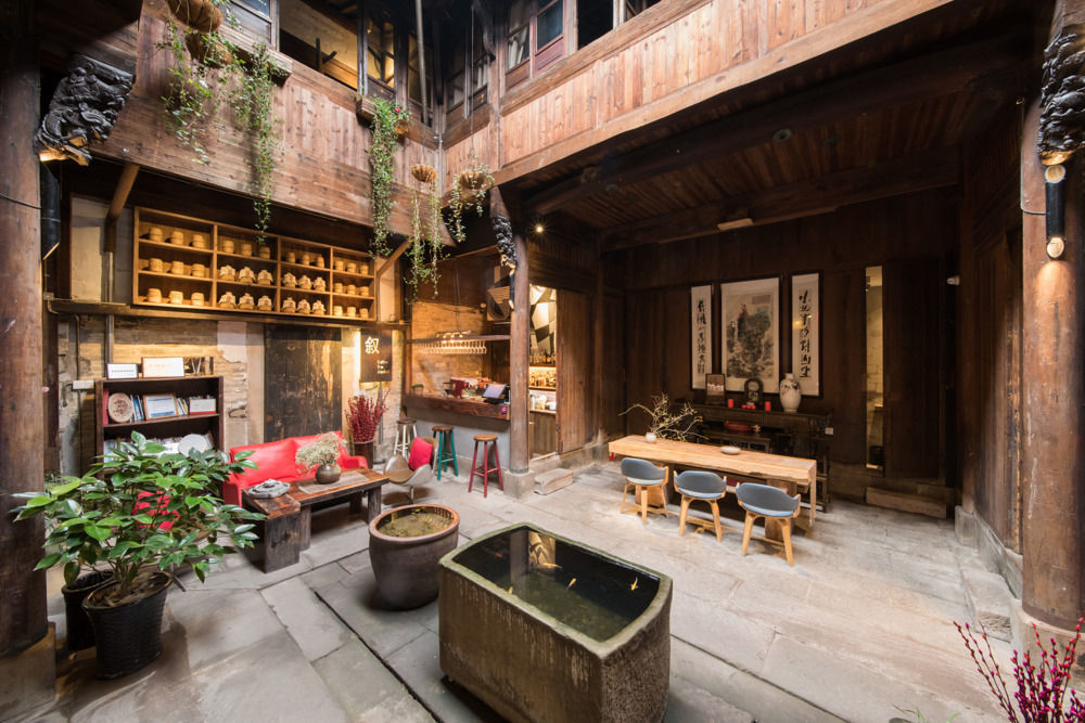 Guzo Su The Old House Boutique Hotel & Cafe Shangchanglin Luaran gambar